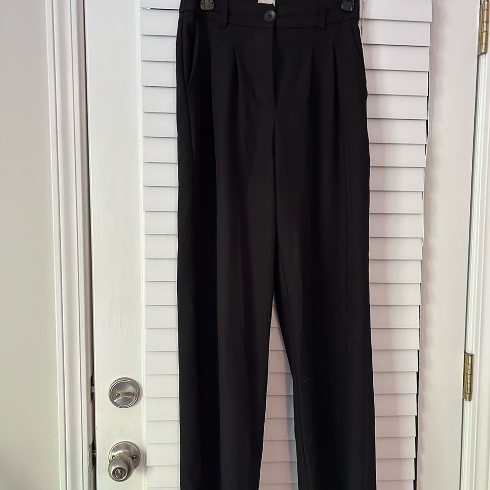Princess Polly Black Wide Leg Pants
